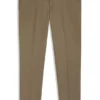 Schmal geschnittene Hose aus Baumwollmisch-Twill
