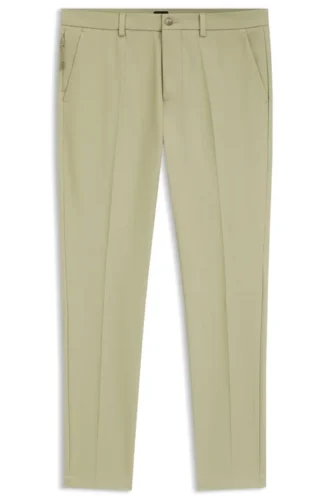 Schmal geschnittene Hose aus einer Stretch-Baumwollmischung