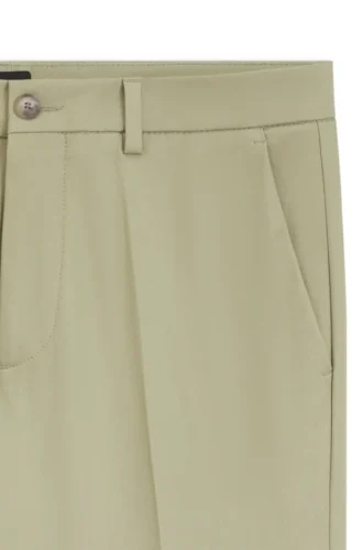 Schmal geschnittene Hose aus einer Stretch-Baumwollmischung