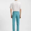 Schmal geschnittene Hose aus einer Stretch-Baumwollmischung