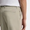 Schmal geschnittene Hose aus einer Stretch-Baumwollmischung