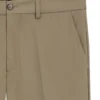 Schmal geschnittene Hose aus einer Stretch-Baumwollmischung