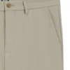 Schmal geschnittene Hose aus einer Stretch-Baumwollmischung