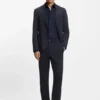 Schmal geschnittene Hose aus Performance-Stretch-Material