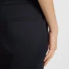 Schmal geschnittene Hose aus Stretch-Baumwolle