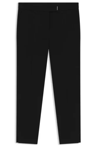 Schmal geschnittene Hose aus Stretchstoff