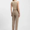 Schmal geschnittene Hose aus Stretchstoff