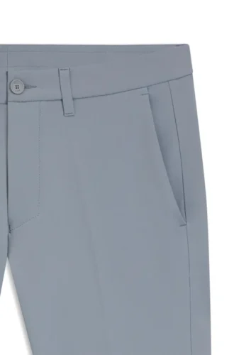 Schmal geschnittene Hose aus wasserabweisendem Stretchstoff