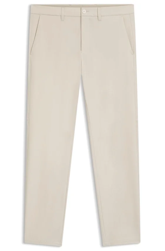 Schmal geschnittene Hose aus wasserabweisendem Stretchstoff Schmal geschnittene Hose aus wasserabweisendem Stretchstoff