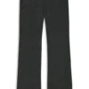 Schmal geschnittene Hose mit ausgestelltem Bein