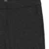 Schmal geschnittene Hose mit ausgestelltem Bein