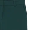 Schmal geschnittene Hose mit geschlitzten Säumen