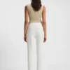 Schmal geschnittene Hose mit Seitenschlitzen