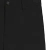 Schmal geschnittene Shorts aus Stretch-Baumwolltwill