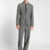 Schmal geschnittenes Hemd aus gebürstetem Performance-Stretch-Flanell