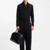 Schmal geschnittenes Hemd aus Performance-Stretch-Jacquard Schmal geschnittenes Hemd aus Performance-Stretch-Jacquard