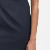 Schmal geschnittenes Kleid aus italienischer Stretchwolle