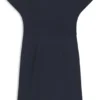 Schmal geschnittenes Kleid aus italienischer Stretchwolle