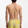 Schnelltrocknende Badeshorts mit Allover-Print