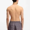 Schnelltrocknende Badeshorts mit Allover-Print Schnelltrocknende Badeshorts mit Allover-Print