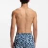 Schnelltrocknende Badeshorts mit Allover-Print