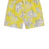 Schnelltrocknende Badeshorts mit Allover-Print