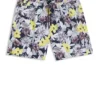 Schnelltrocknende Badeshorts mit Allover-Print