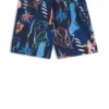 Schnelltrocknende Badeshorts mit Allover-Print Schnelltrocknende Badeshorts mit Allover-Print