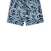 Schnelltrocknende Badeshorts mit Allover-Print