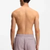 Schnelltrocknende Badeshorts mit aufgedrucktem Logo