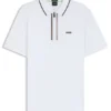 Schnelltrocknendes Poloshirt aus Stretch-Baumwolle