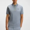 Schnelltrocknendes Poloshirt aus Stretch-Baumwolle