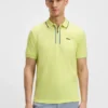 Schnelltrocknendes Poloshirt aus Stretch-Baumwolle