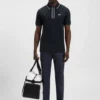 Schnelltrocknendes Poloshirt aus Stretch-Baumwolle Schnelltrocknendes Poloshirt aus Stretch-Baumwolle