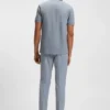 Schnelltrocknendes Poloshirt aus Stretch-Baumwolle