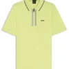Schnelltrocknendes Poloshirt aus Stretch-Baumwolle