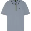 Schnelltrocknendes Poloshirt aus Stretch-Baumwolle