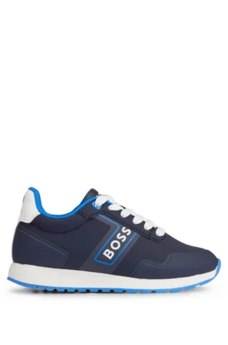 Schnürschuhe für Kinder mit Logo-Details