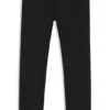 Schwarze Slim-Fit-Jeans aus Stretch-Denim