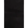 Schwarzes Badetuch mit tonalem Logo aus ägäischer Baumwolle Schwarzes Badetuch mit tonalem Logo aus ägäischer Baumwolle