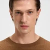 Seiden-Pullover mit Prince-of-Wales-Karomuster