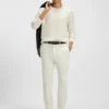 Seiden-Pullover mit Prince-of-Wales-Karomuster