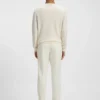 Seiden-Pullover mit Prince-of-Wales-Karomuster
