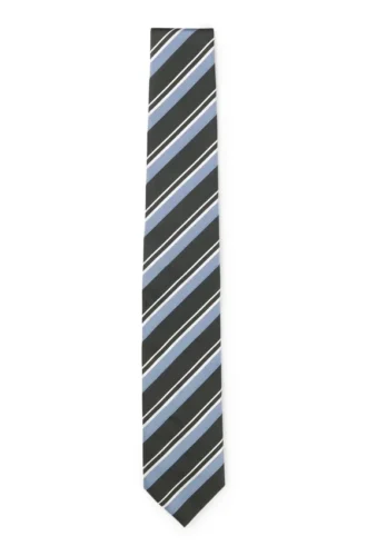 Seidenkrawatte mit Jacquard-Muster