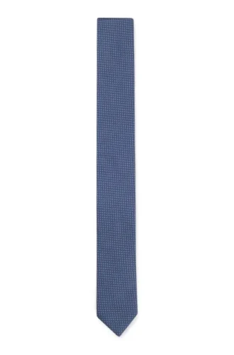 Seidenkrawatte mit Jacquard-Muster