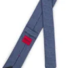 Seidenkrawatte mit Jacquard-Muster