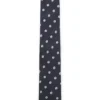 Seidenkrawatte mit Micro-Double-B-Monogrammen