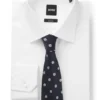 Seidenkrawatte mit Micro-Double-B-Monogrammen