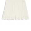 Shorts aus Baumwollmischgewebe mit Wellenstruktur
