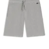 Shorts aus Baumwollmischung mit Waffelstruktur